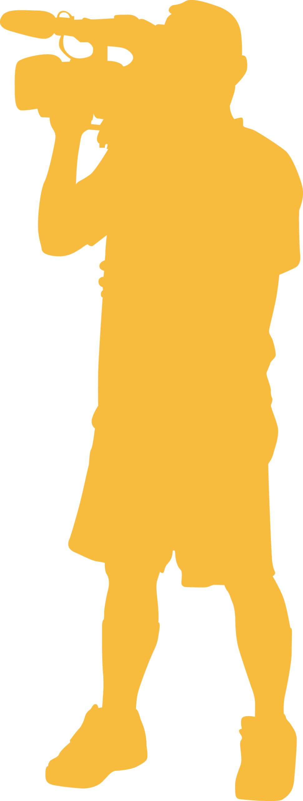 Silhouette Kameramann