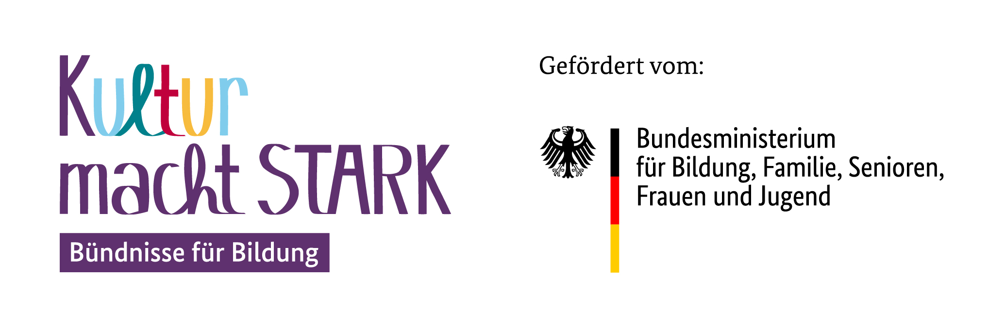 Logo Bundesministerum für Bildung, Familie, Senioren, Frauen und Jugend fördert das Projekt